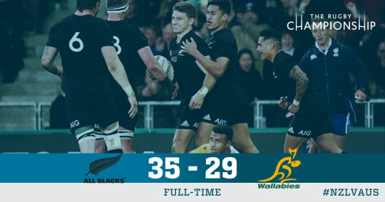 All Blacks v Wallabies